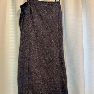 Divided Sparkly Mini Dress